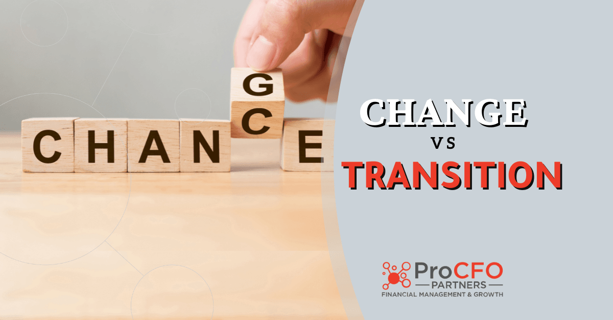 Understanding Change vs Transition: The Most Important Business Challenge (copy)