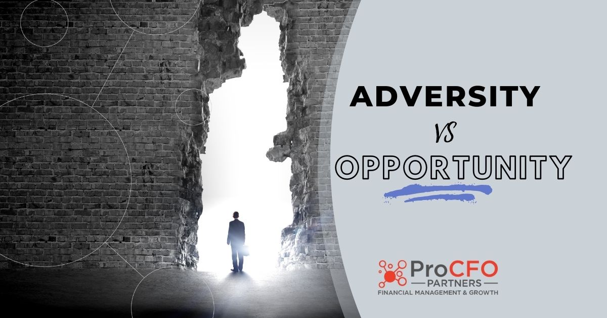 Business adversity vs opportunity from ProCFO Partners
