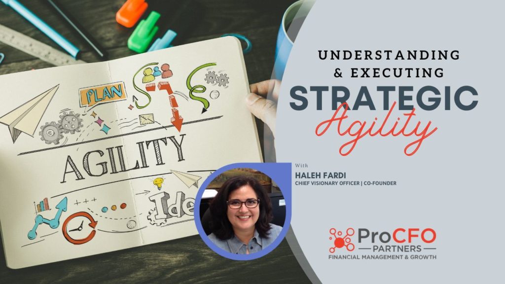 Learn to become strategically agile from ProCFO Partners Podcast Create The Next