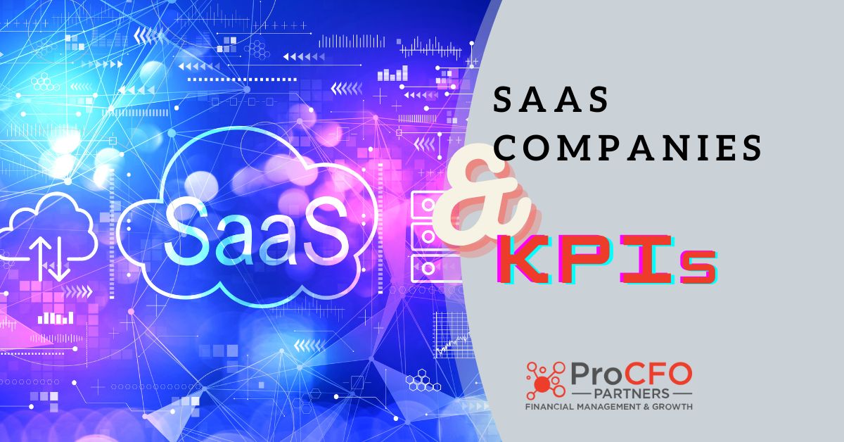 Blog post on critical KPIs for SaaS companies from ProCFO Partners
