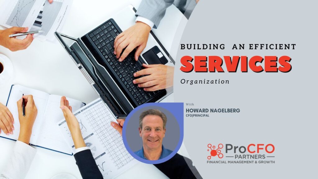Building an Efficient Organization in the Services Sector podcast from ProCFO Partners
