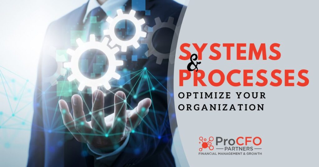 systems and processes improvement from ProCFO Partners