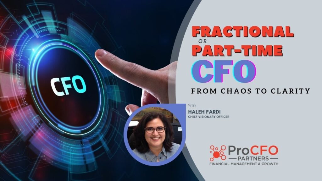 fractional CFO or part-time CFO from ProCFO Partners podcast Create The Next