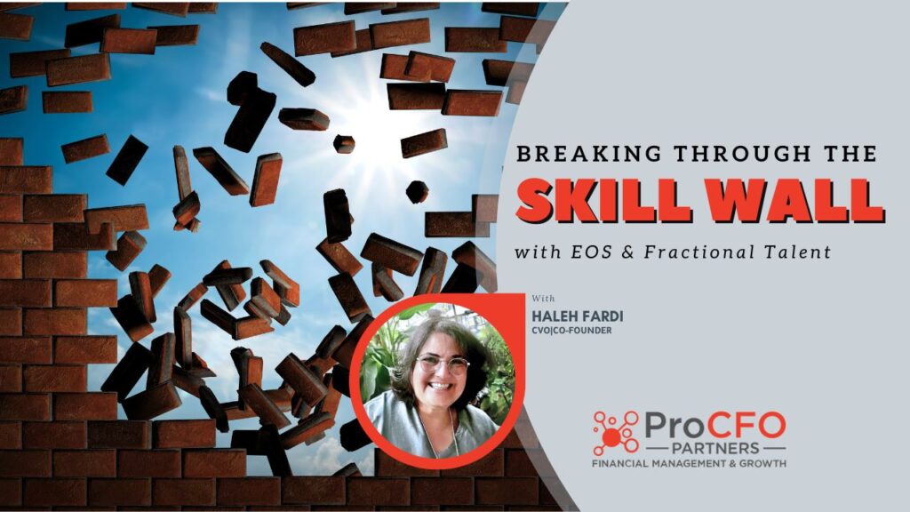 Learn how Entrepreneurial Operating System (EOS) can help you break through the skill wall in this podcast from ProCFO Partners Create The Next