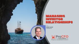 Managing outside relationships podcast with Don Gage of ProCFO Partners