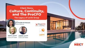 Lavitt Group client success story from ProCFO Partners