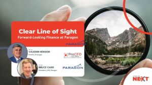 Clear Line of Sight Forward-Looking Finance at Paragon from ProCFO Partners